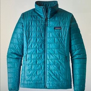 Mako blue Patagonia women’s nano puff jacket